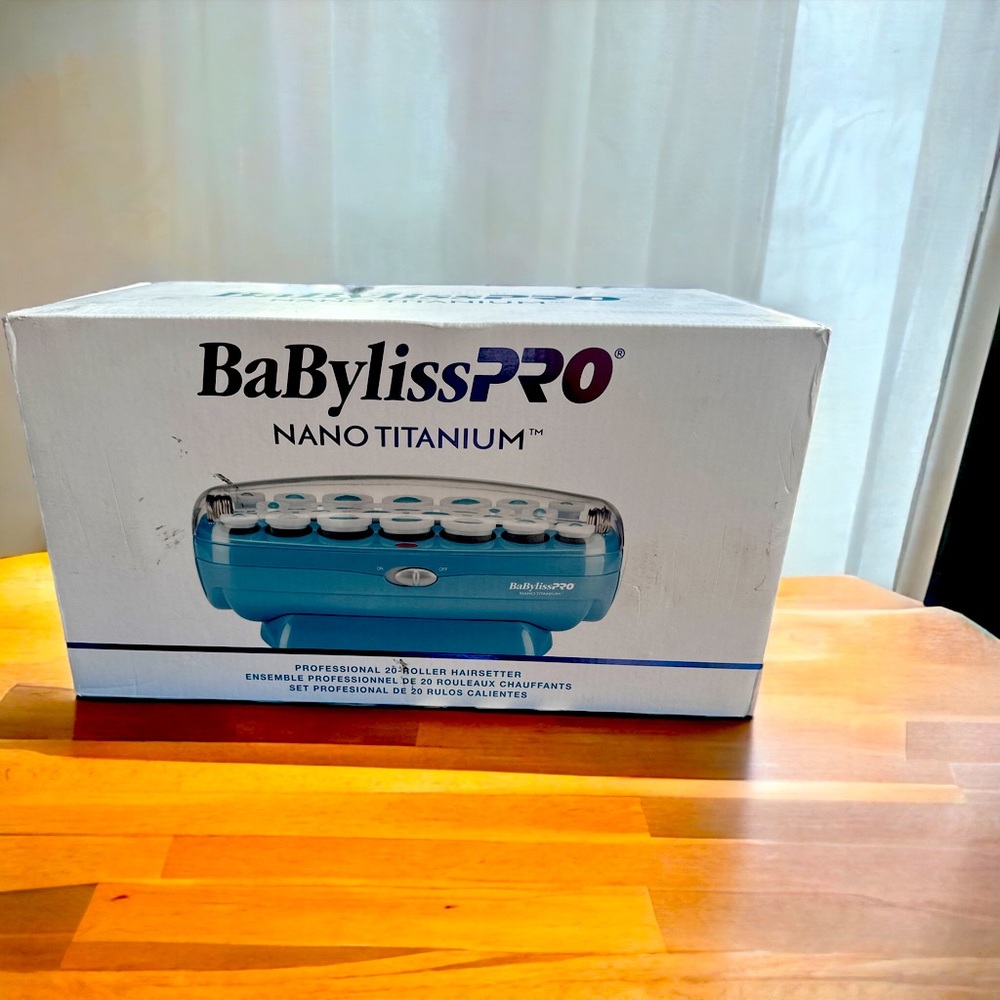 BabylissPRO Nano Titanium Professional Hot Rollers For All Hair Lengths